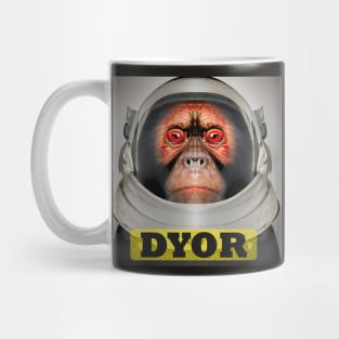 Funny Spaceman Monkey Astronaut Ape Mug